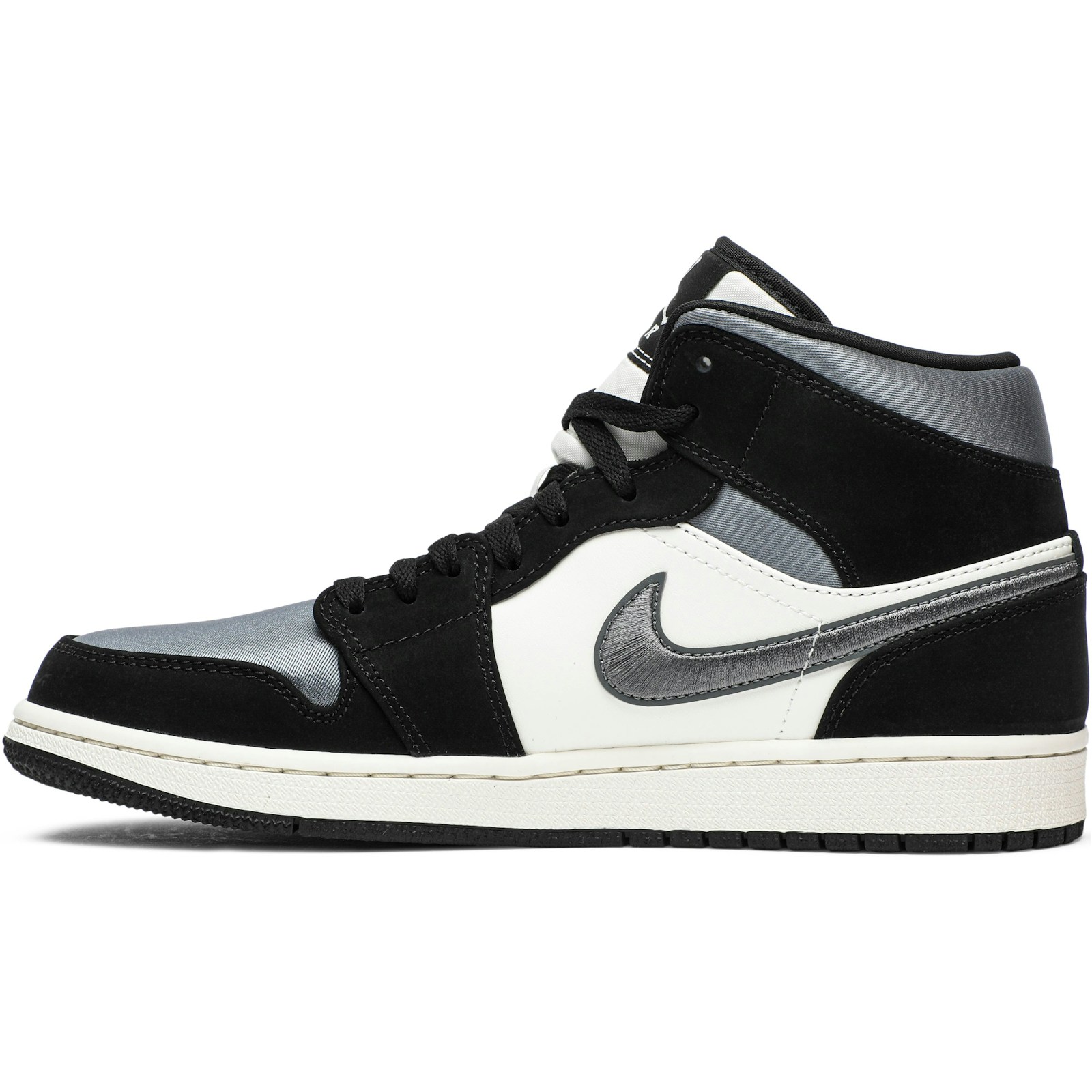 Air Jordan 1 Mid SE ‘Satin Smoke Grey’ 852542-011 - Image 3