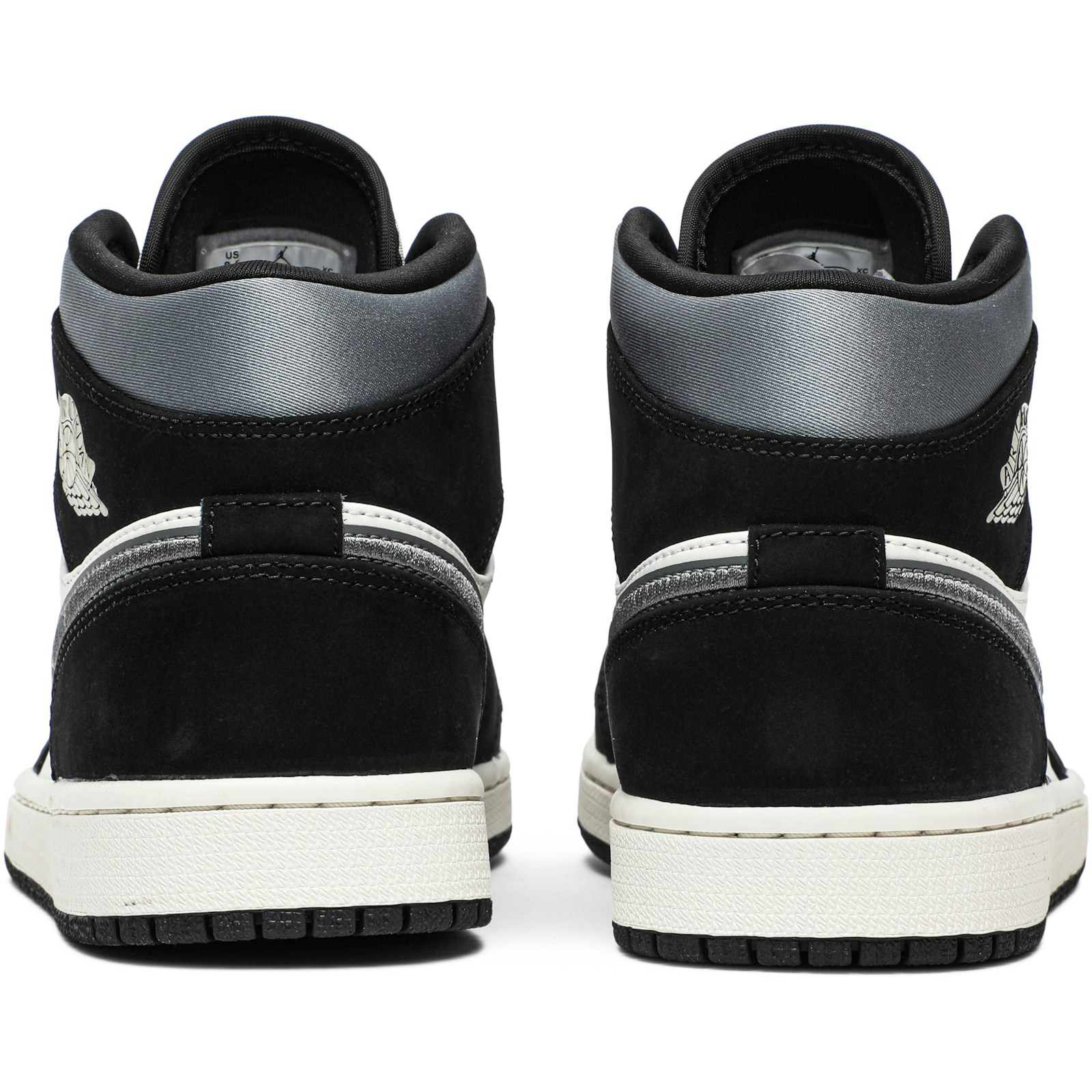Air Jordan 1 Mid SE ‘Satin Smoke Grey’ 852542-011 - Image 6