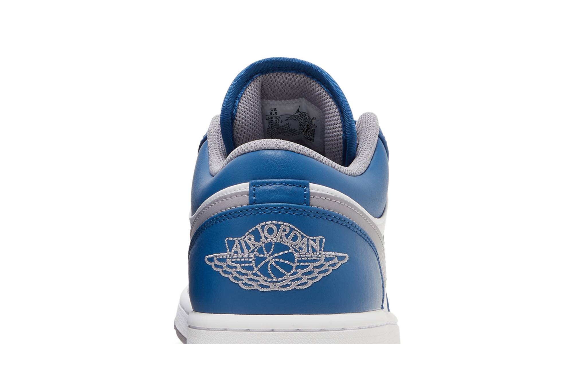 Air Jordan 1 Low ‘True Blue’ 553558-412 - Image 7