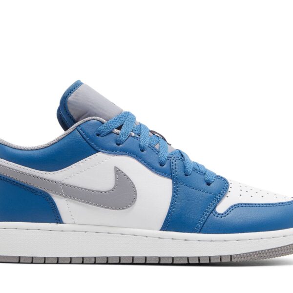 Air Jordan 1 Low ‘True Blue Cement’ 553560-412