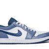 Air Jordan 1 Low ‘Steel Blue’ 553558-414