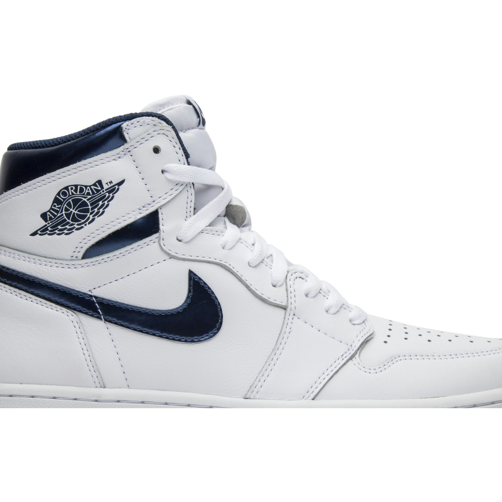 Air Jordan 1 Retro High OG ‘Metallic Navy’ 2016 555088-106 - Image 2