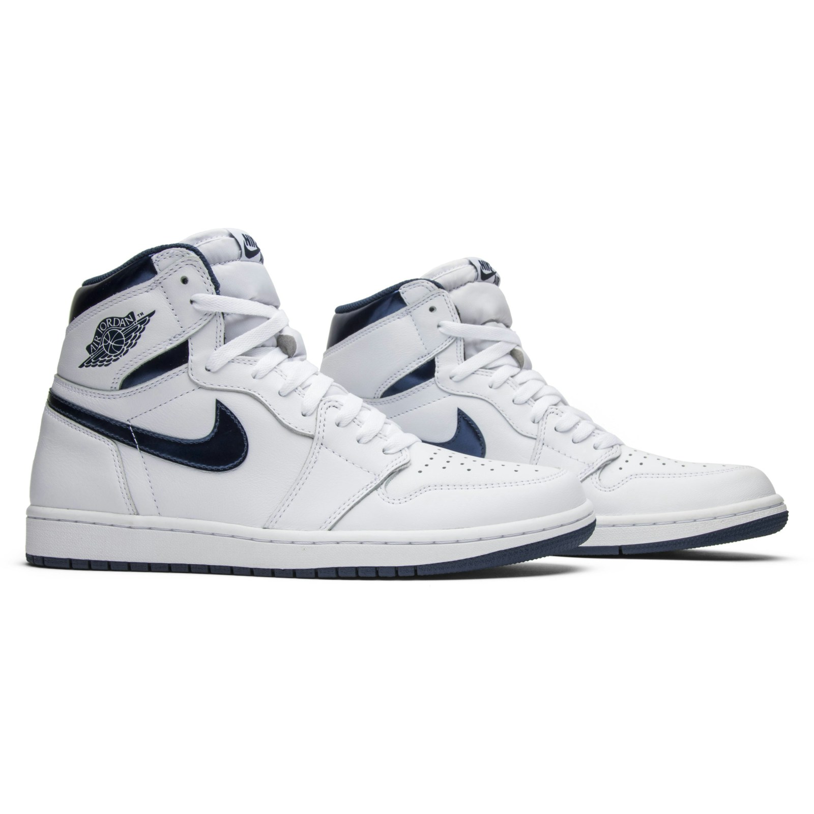 Air Jordan 1 Retro High OG ‘Metallic Navy’ 2016 555088-106 - Image 8