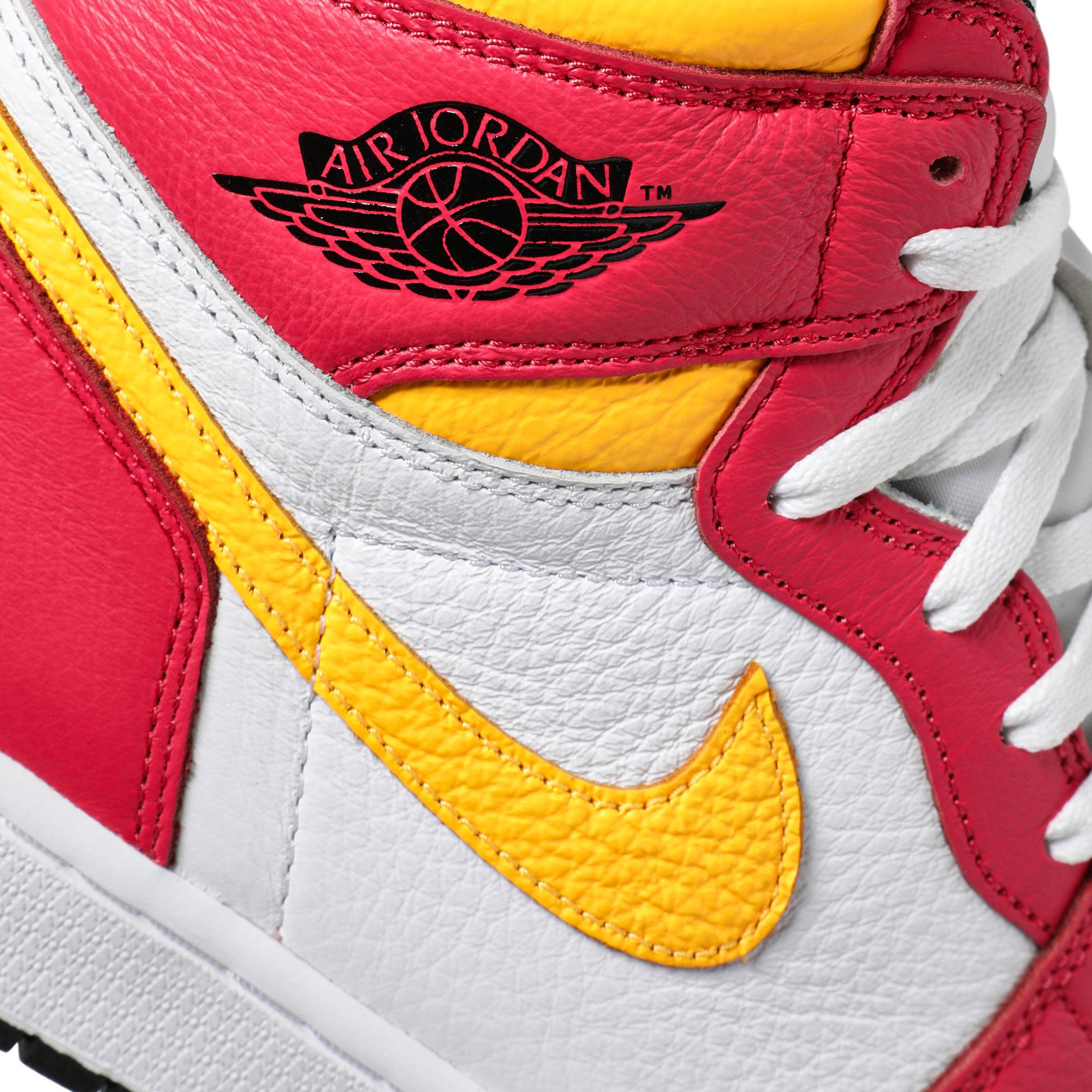 Air Jordan 1 Retro High OG ‘Light Fusion Red’ 555088-603 - Image 2