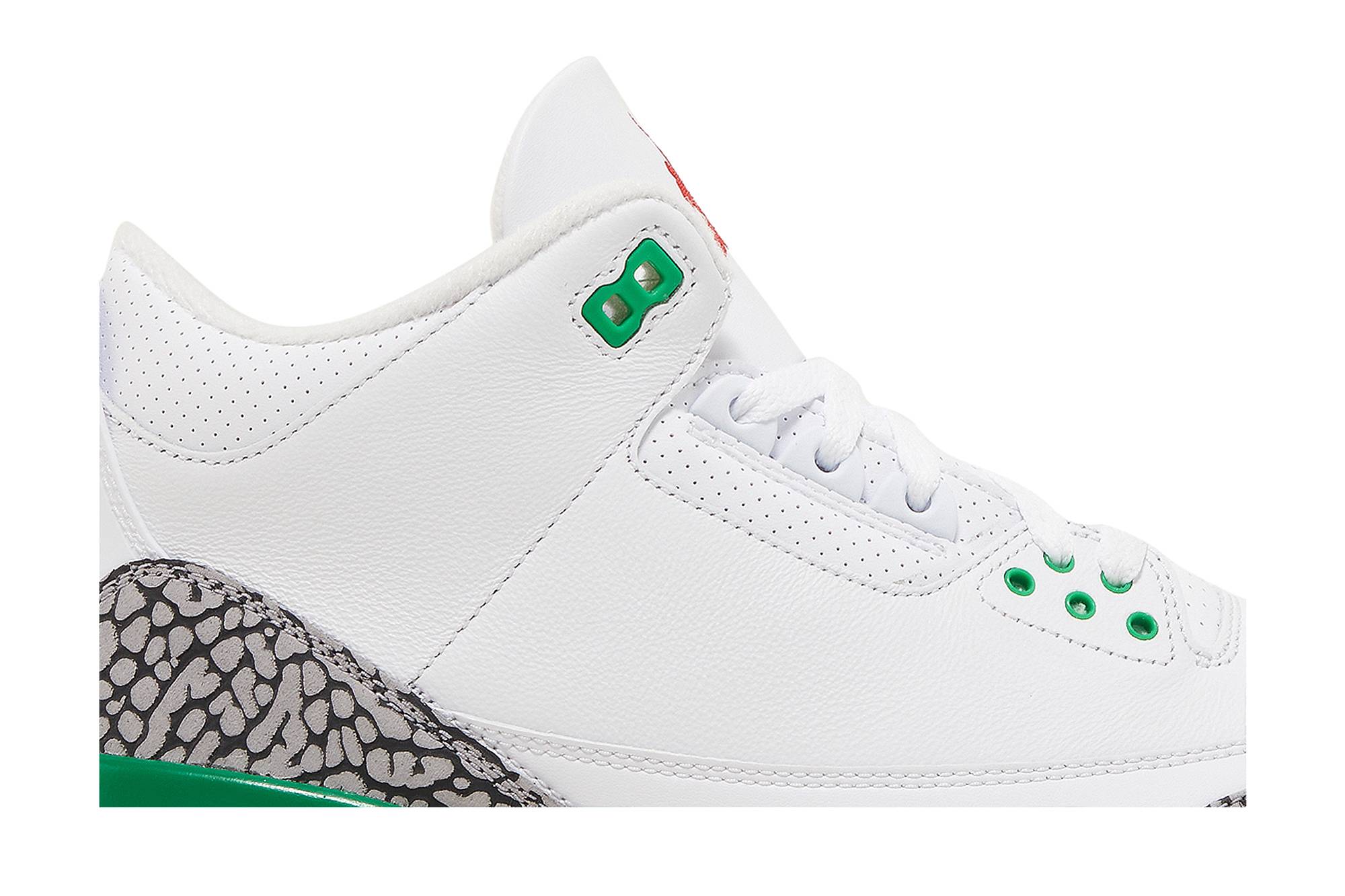 Air Jordan 3 Retro ‘Lucky Green’ CK9246-136 - Image 3