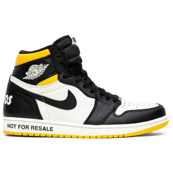 Air Jordan 1 Retro High OG ‘Not For Resale Varsity Maize’ 861428-107