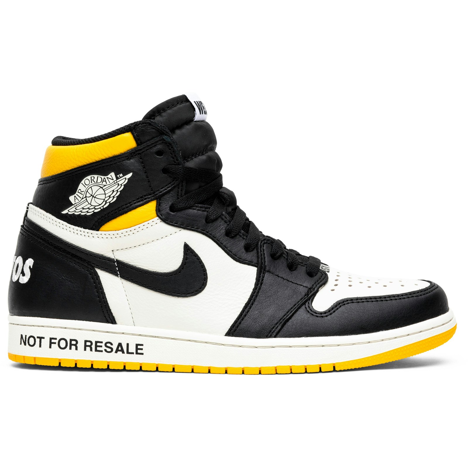 Air Jordan 1 Retro High OG ‘Not For Resale Varsity Maize’ 861428-107