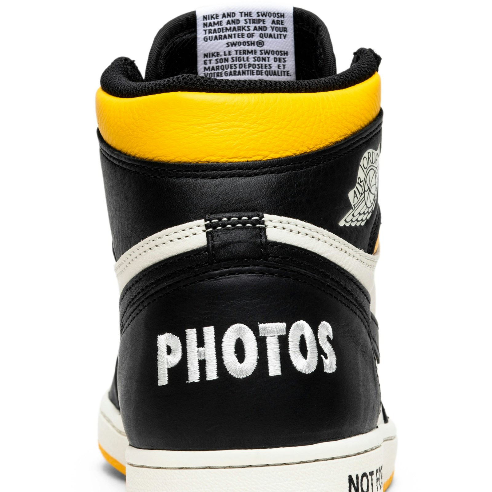 Air Jordan 1 Retro High OG ‘Not For Resale Varsity Maize’ 861428-107 - Image 7