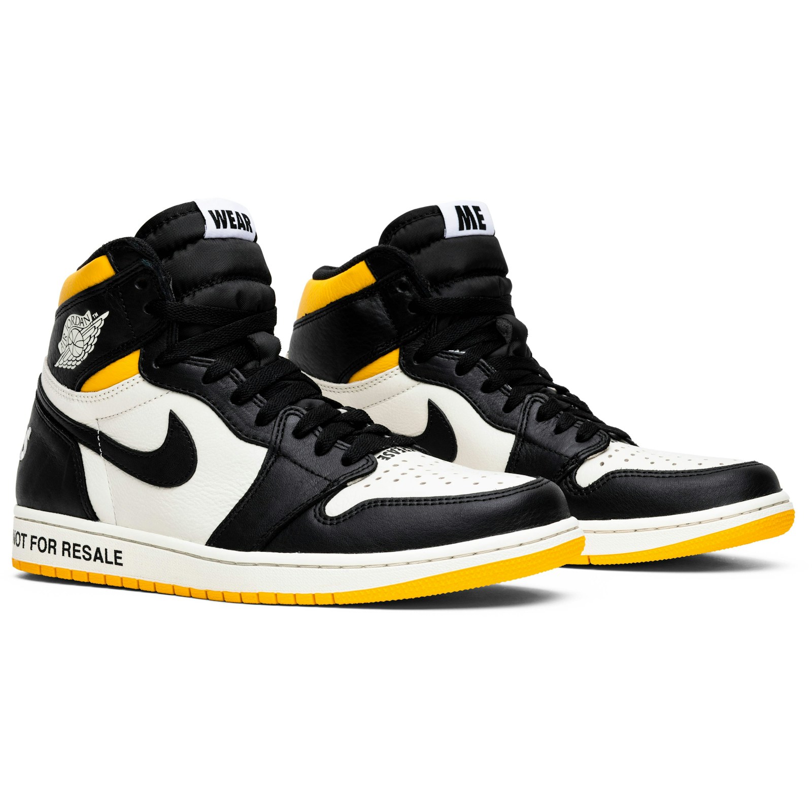 Air Jordan 1 Retro High OG ‘Not For Resale Varsity Maize’ 861428-107 - Image 8