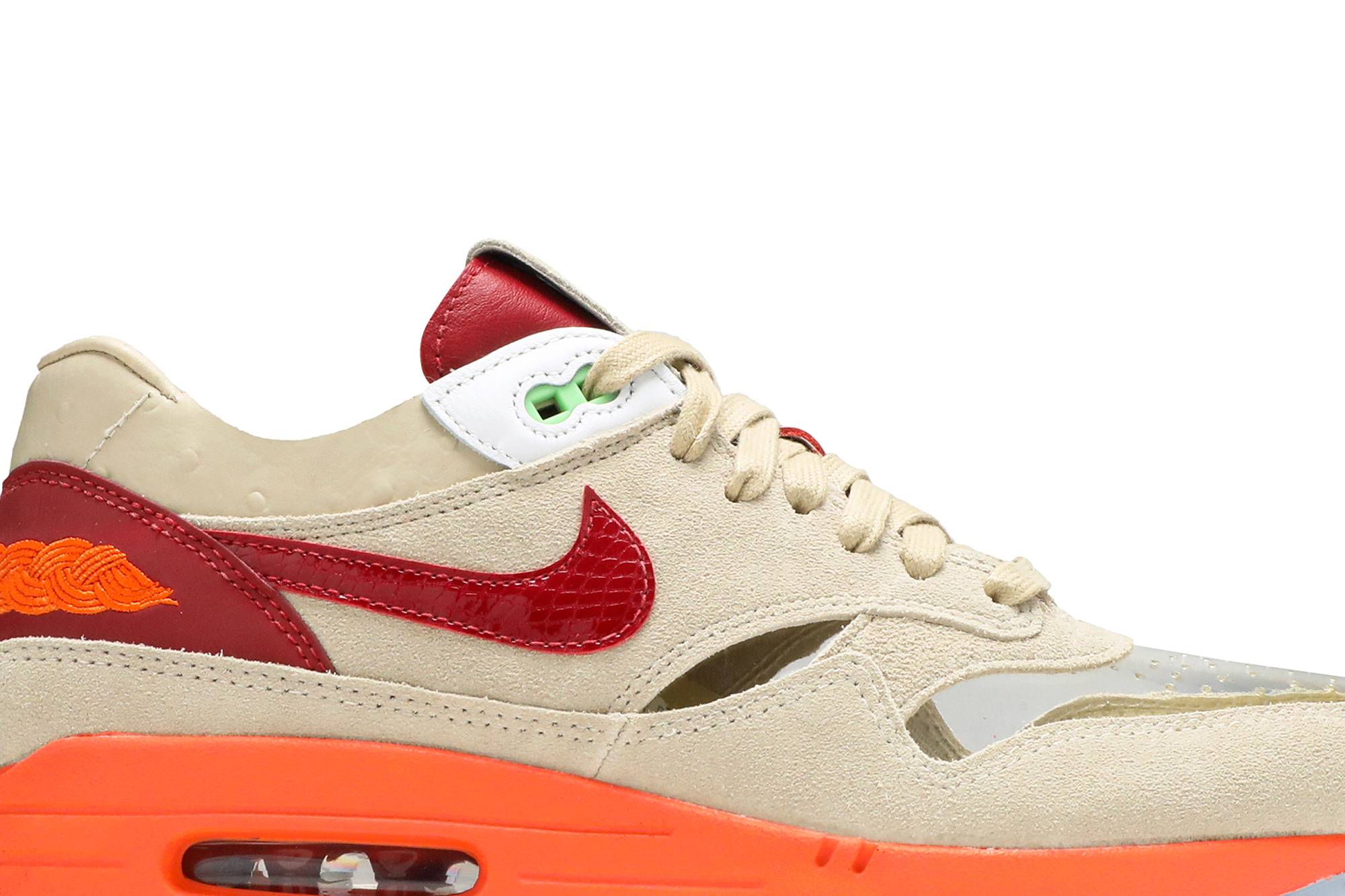 CLOT x Nike Air Max 1 ‘Kiss of Death’ 2021 DD1870-100 - Image 2