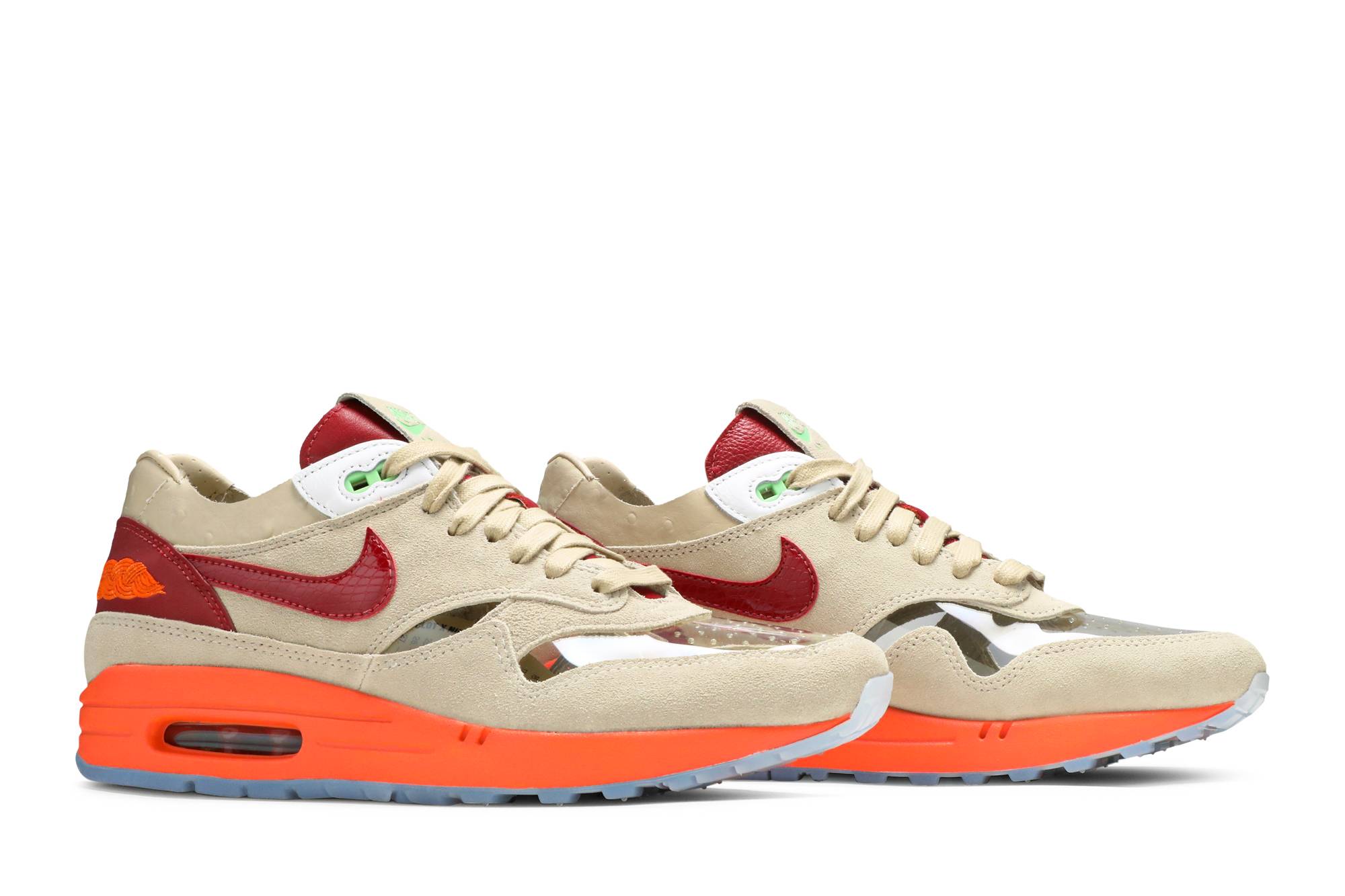 CLOT x Nike Air Max 1 ‘Kiss of Death’ 2021 DD1870-100 - Image 8