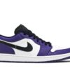 Air Jordan 1 Low ‘Court Purple White’ 553558-500