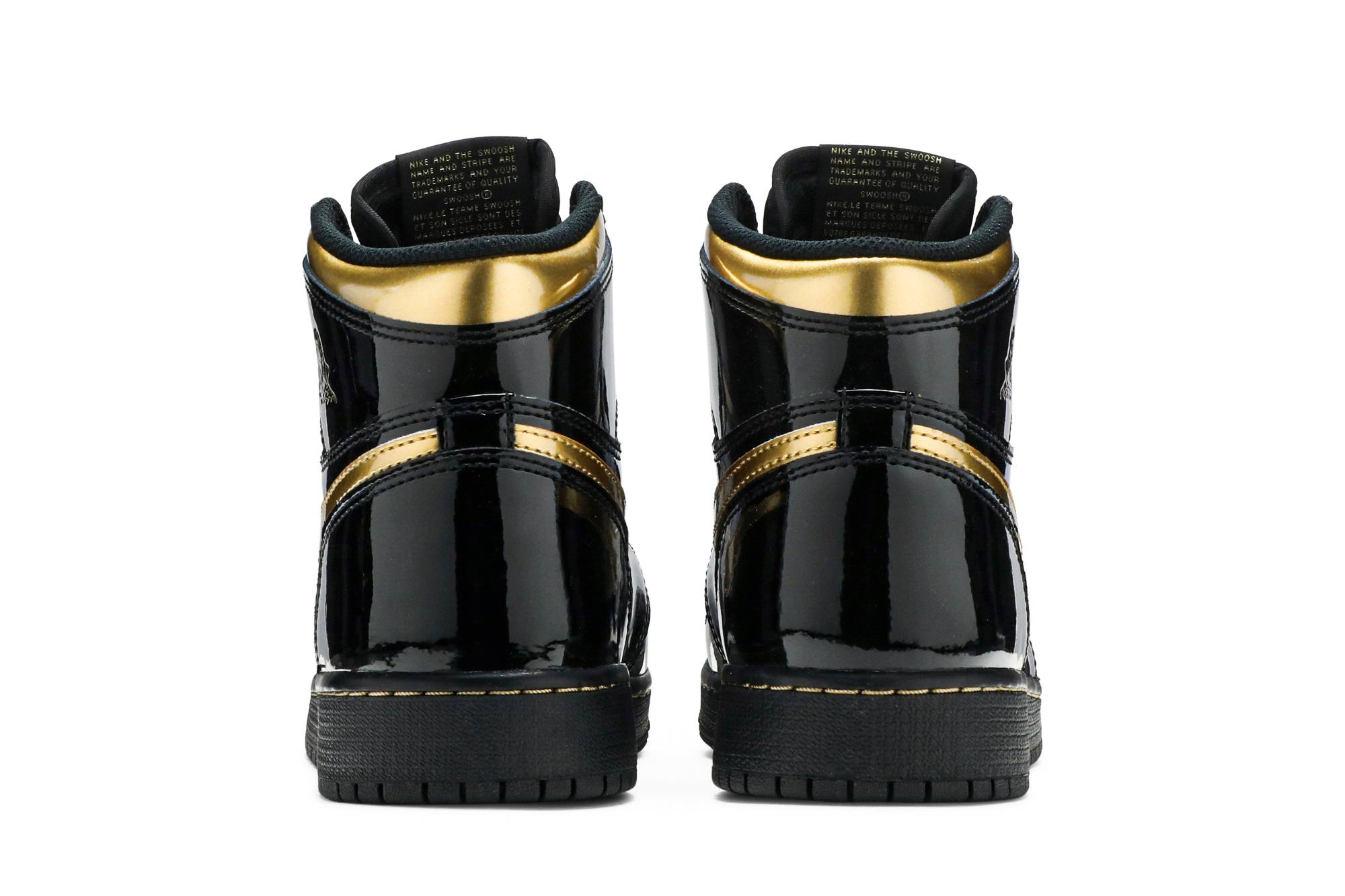 Air Jordan 1 Retro High OG ‘Black Metallic Gold’ 575441-032 - Image 6