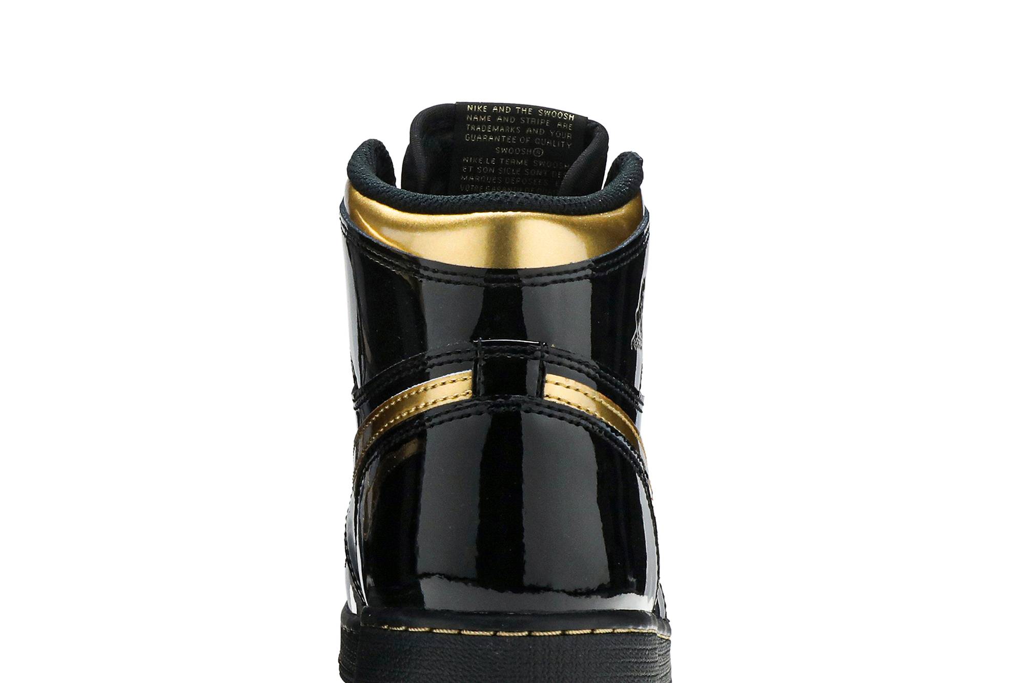 Air Jordan 1 Retro High OG ‘Black Metallic Gold’ 575441-032 - Image 7