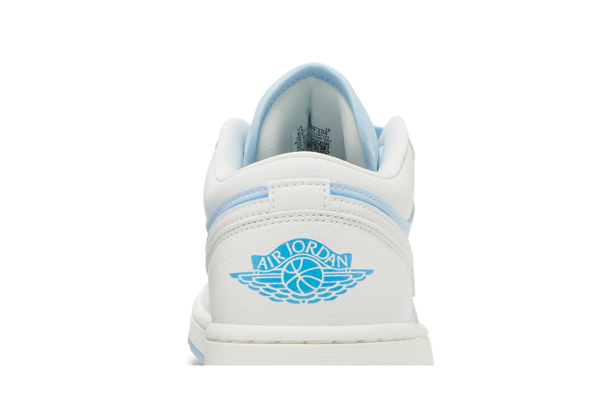 Air Jordan 1 Low SE ‘Reverse Ice Blue’ DV1299-104 - Image 7