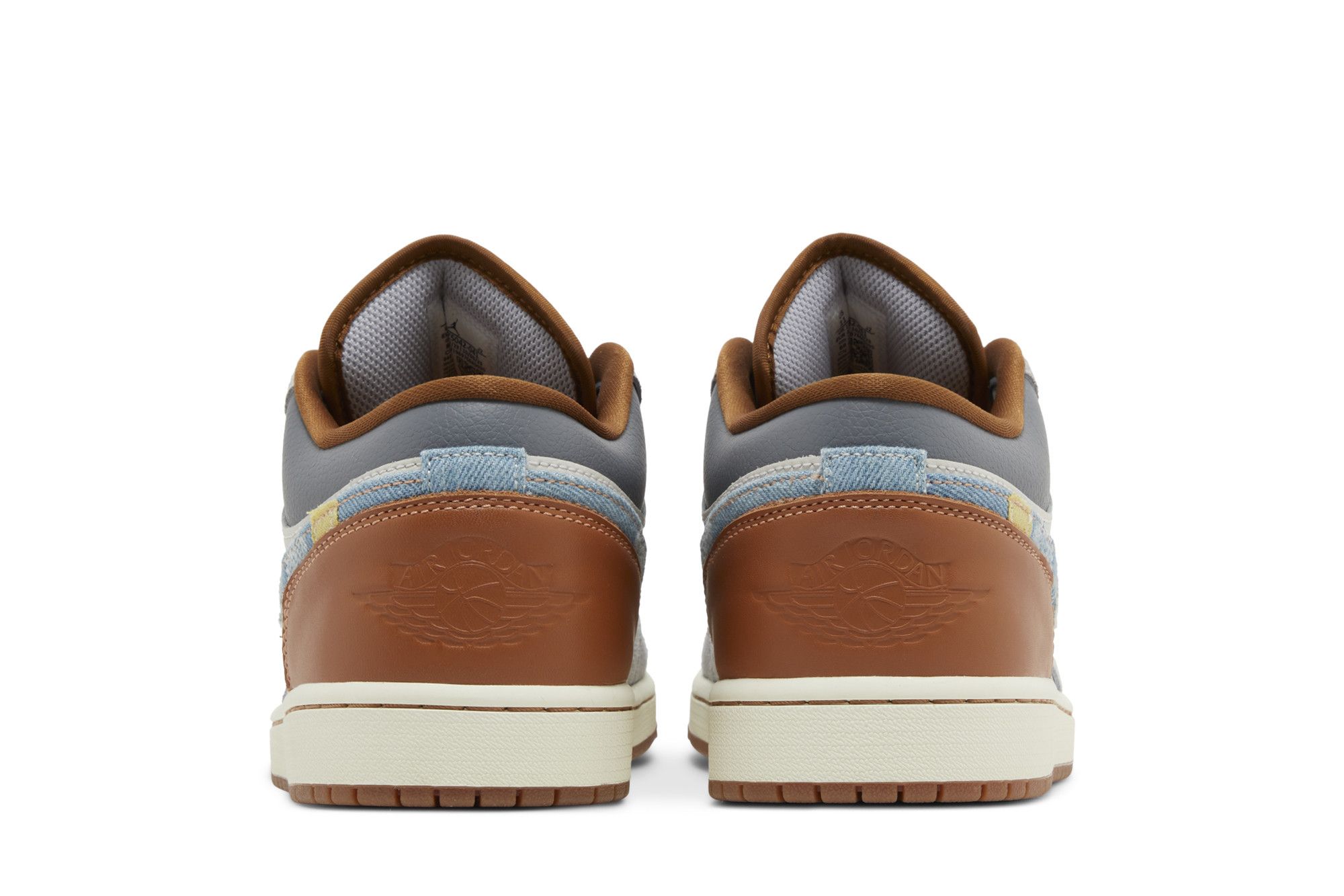 Air Jordan 1 Low SE ‘Repaired Denim Swoosh’ FZ5042-041 - Image 6