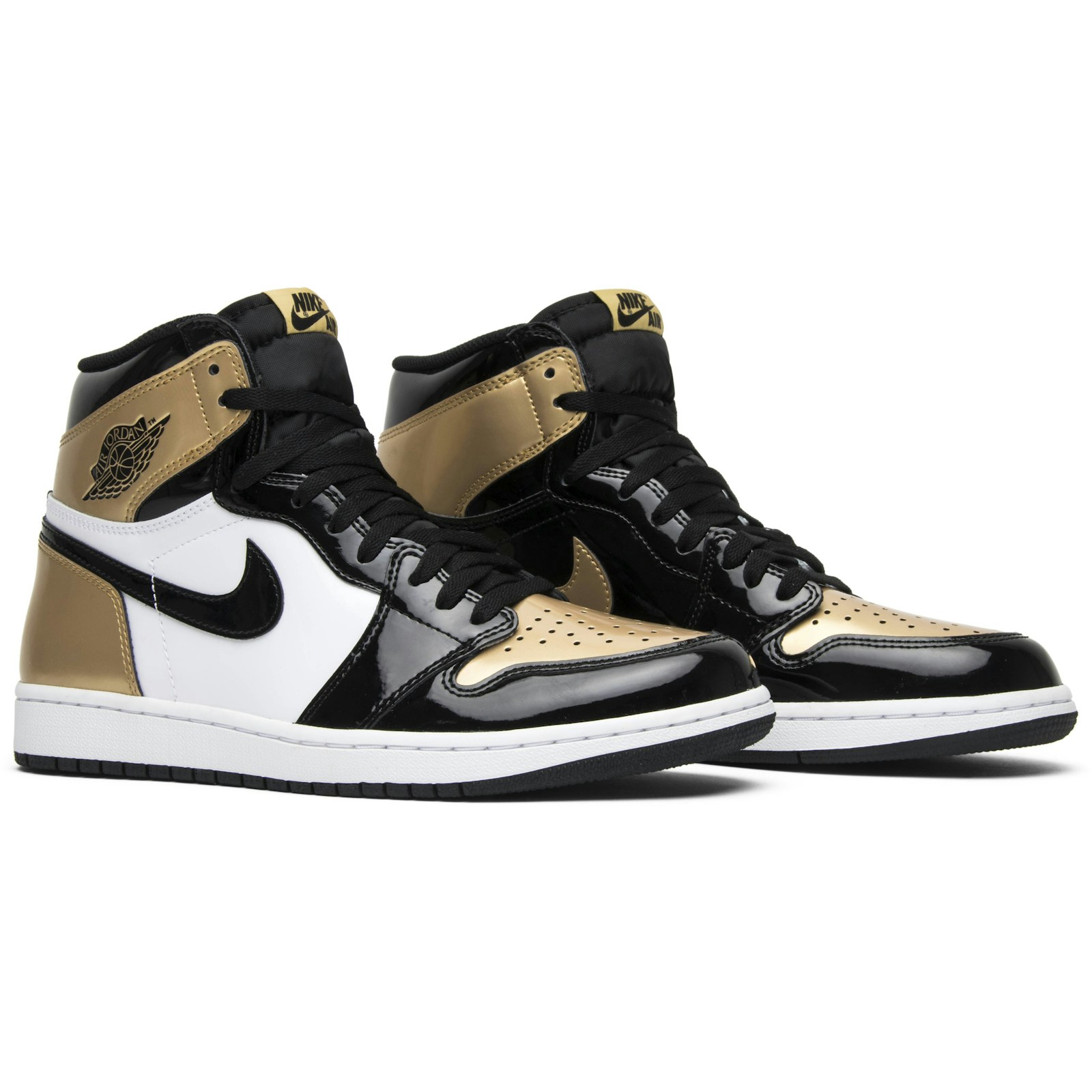 Air Jordan 1 Retro High OG NRG ‘Gold Toe’ 861428-007 - Image 9