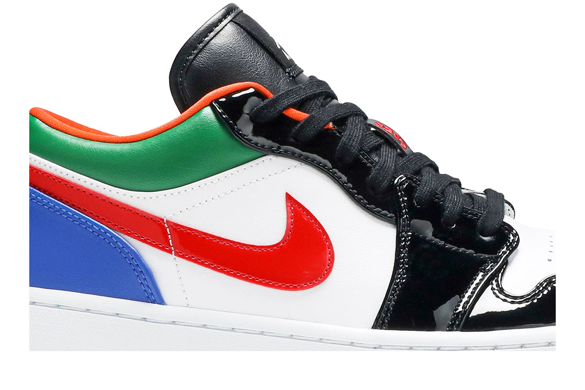 Air Jordan 1 Low Multi-Color Black Toe CZ4776-101 - Image 2