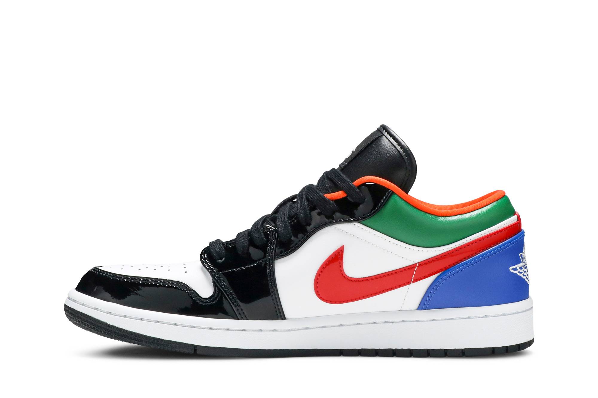 Air Jordan 1 Low Multi-Color Black Toe CZ4776-101 - Image 3