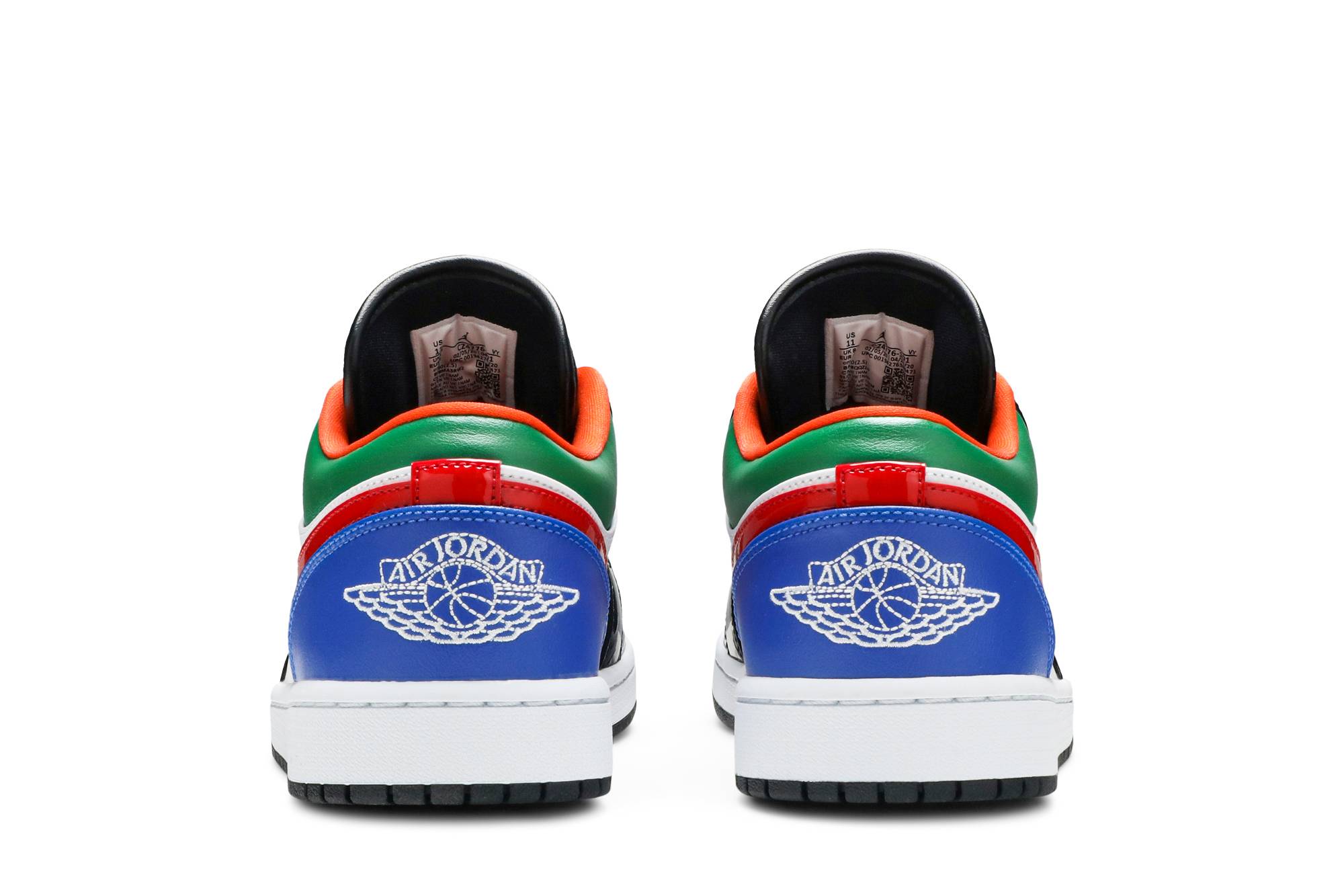 Air Jordan 1 Low Multi-Color Black Toe CZ4776-101 - Image 6