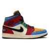Blue The Great x Air Jordan 1 Mid ‘Fearless’ [also worn by MC Hotdog] CU2805-100