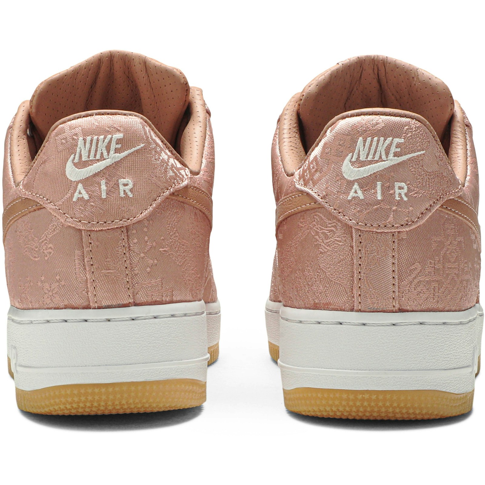 CLOT x Nike Air Force 1 Low Premium ‘Rose Gold Silk’ CJ5290-600 - Image 6