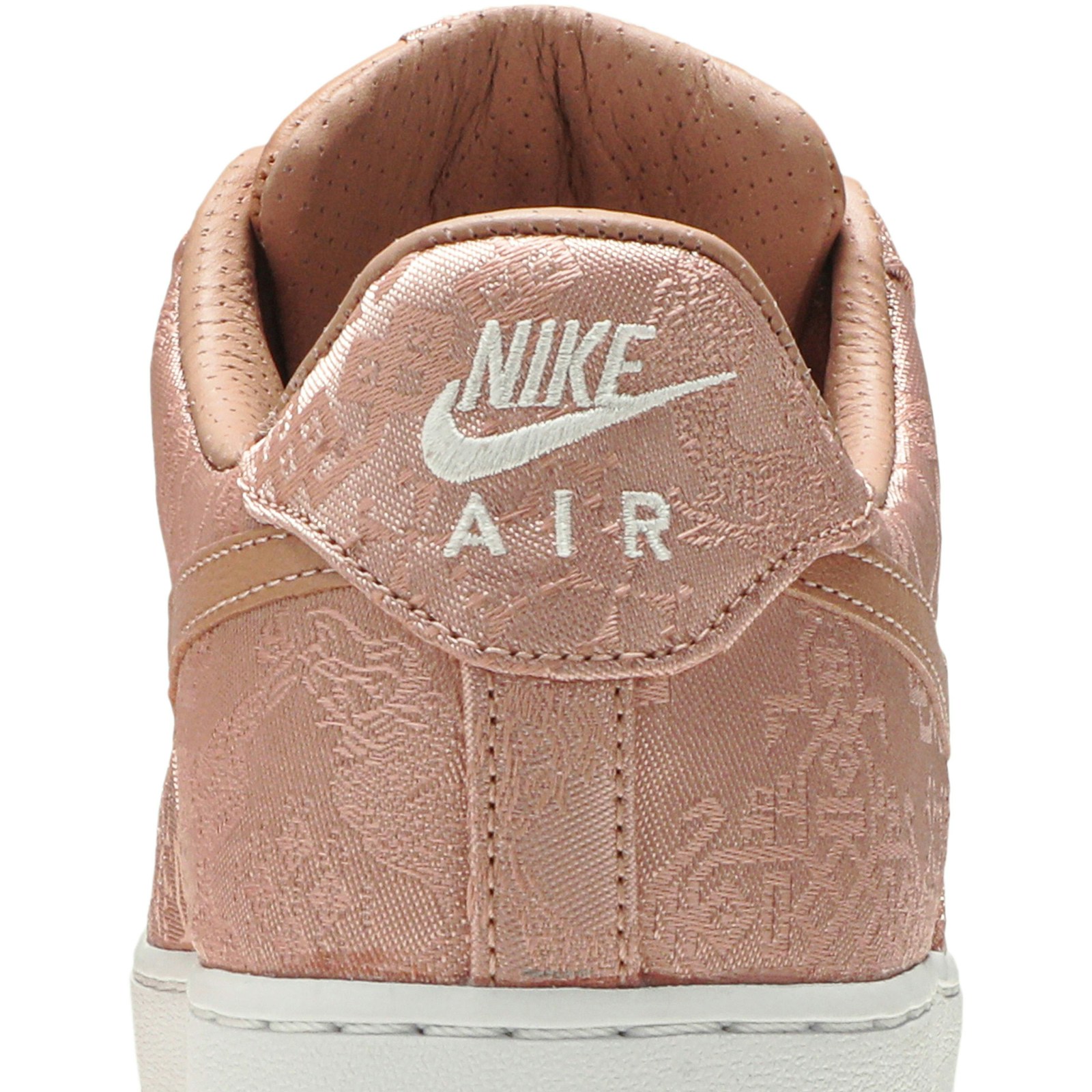 CLOT x Nike Air Force 1 Low Premium ‘Rose Gold Silk’ CJ5290-600 - Image 7