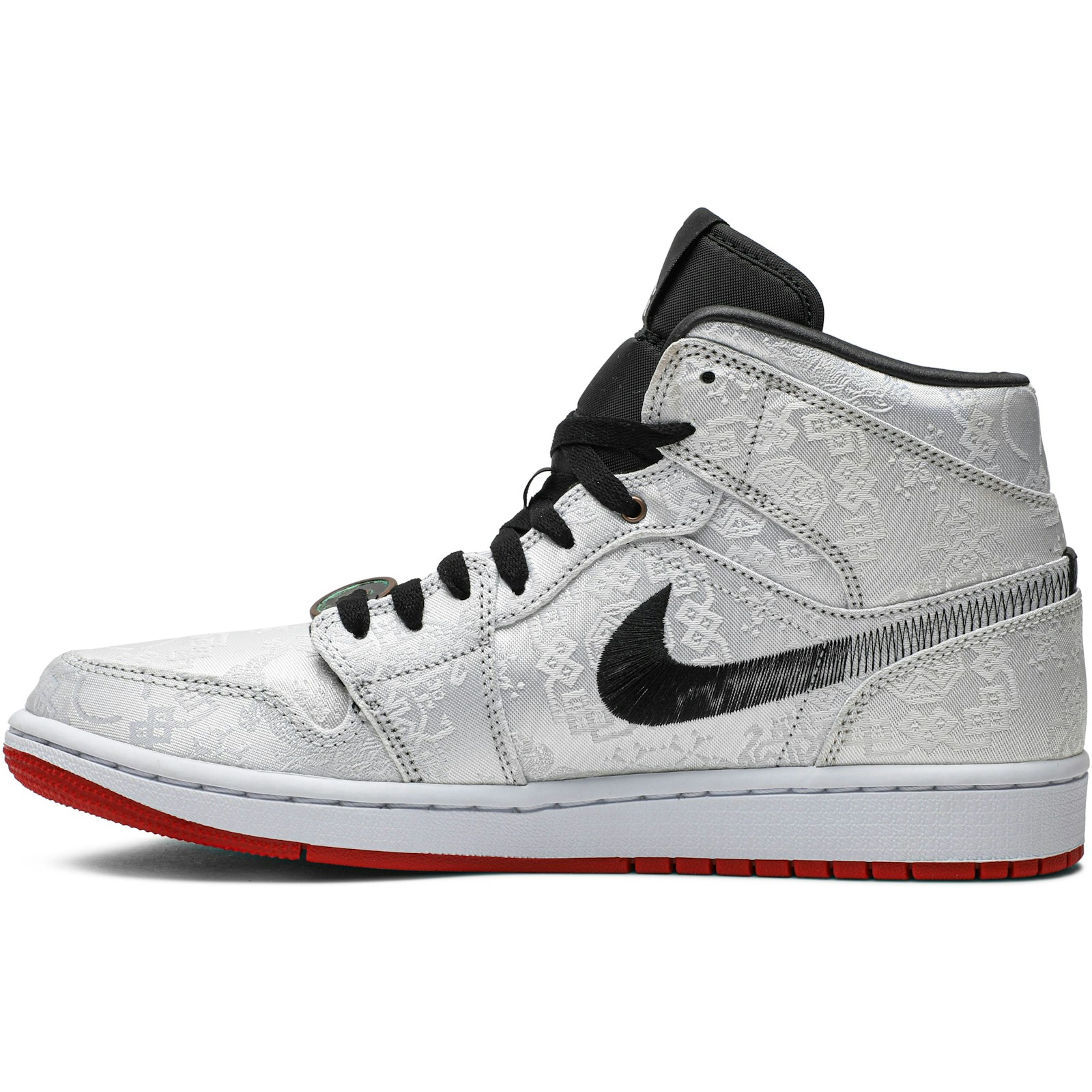 CLOT x Air Jordan 1 Mid ‘Fearless’ CU2804-100 - Image 3