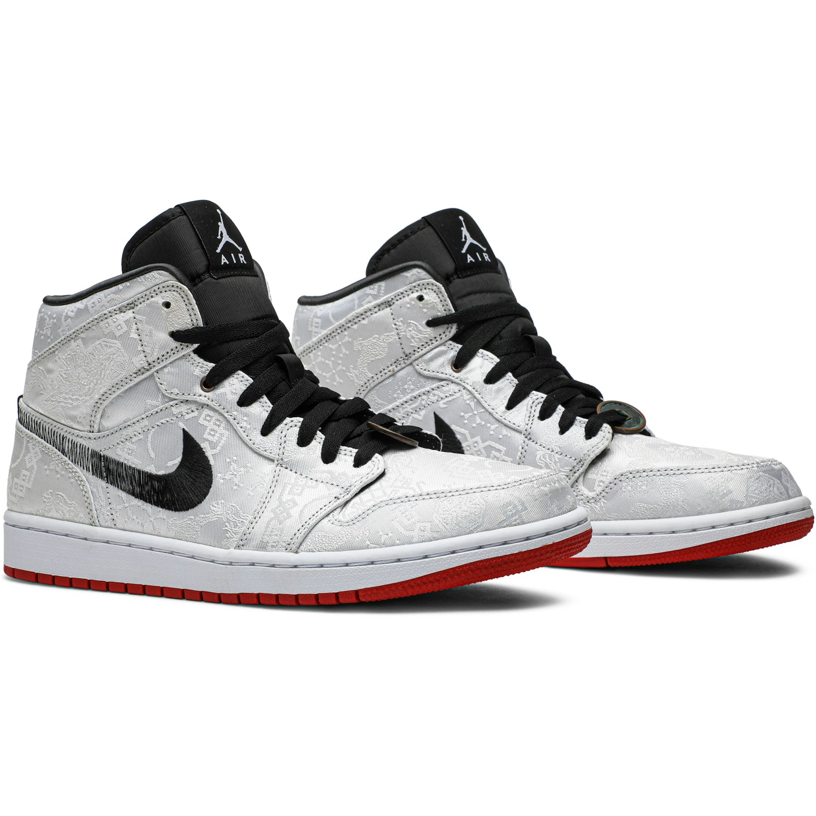 CLOT x Air Jordan 1 Mid ‘Fearless’ CU2804-100 - Image 8