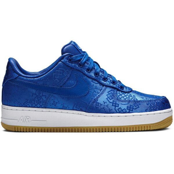 CLOT x Nike Air Force 1 PRM ‘Royal Silk’ [also worn by Edison Chen] CJ5290-400