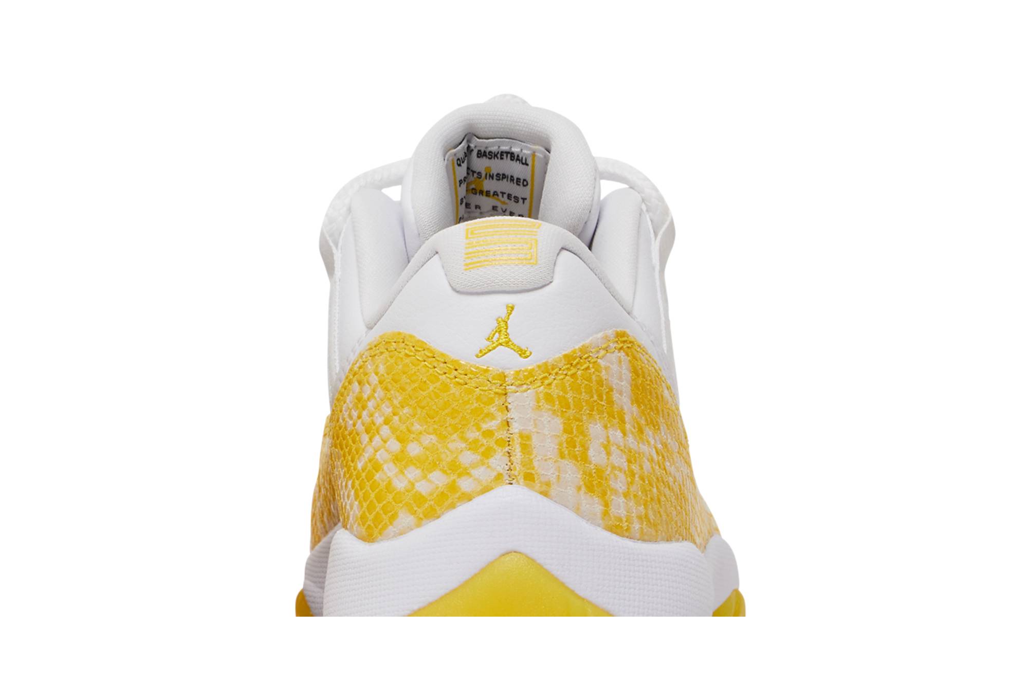 Air Jordan 11 Retro Low ‘Yellow Python’ AH7860-107 - Image 7