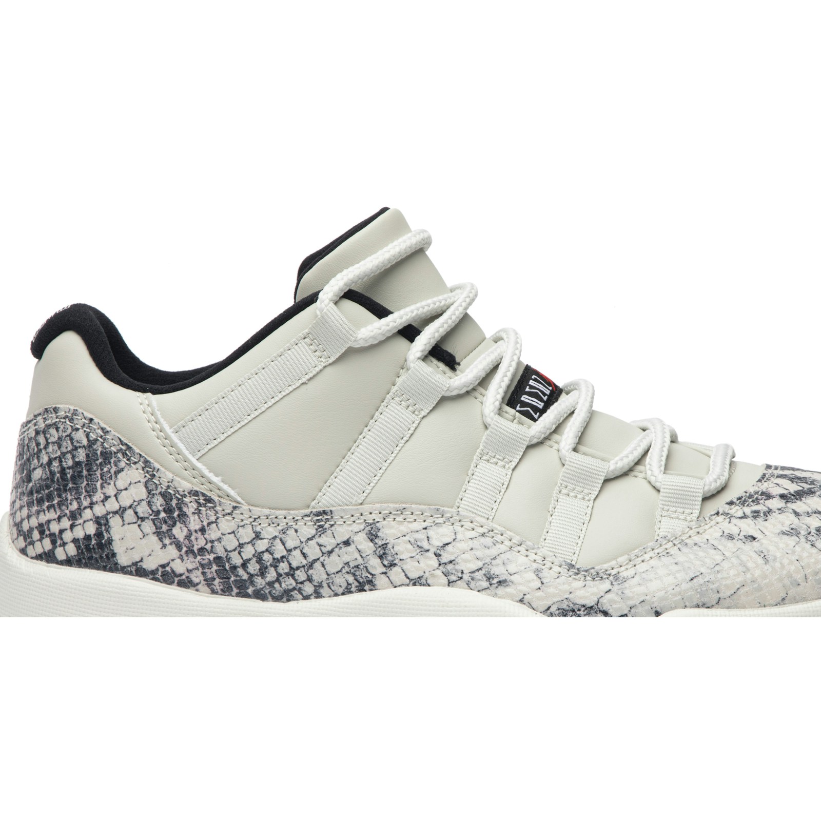 Air Jordan 11 Retro Low ‘Light Bone Snakeskin’ CD6846-002 - Image 2