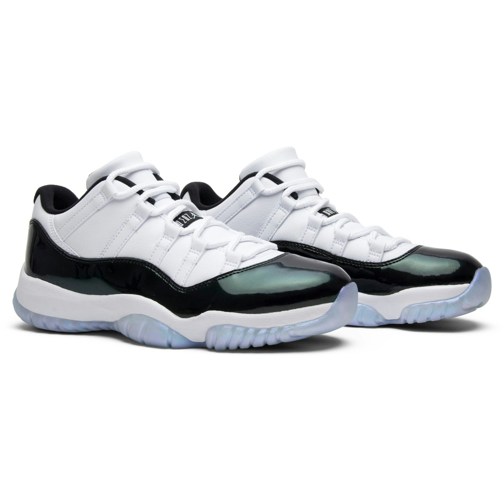 Air Jordan 11 Retro Low ‘Emerald’ 528895-145 - Image 8
