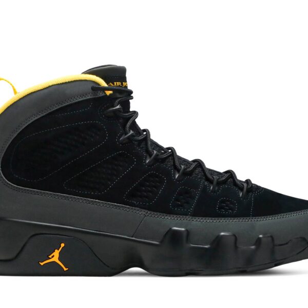 Air Jordan 9 Retro ‘Dark Charcoal University Gold’ CT8019-070