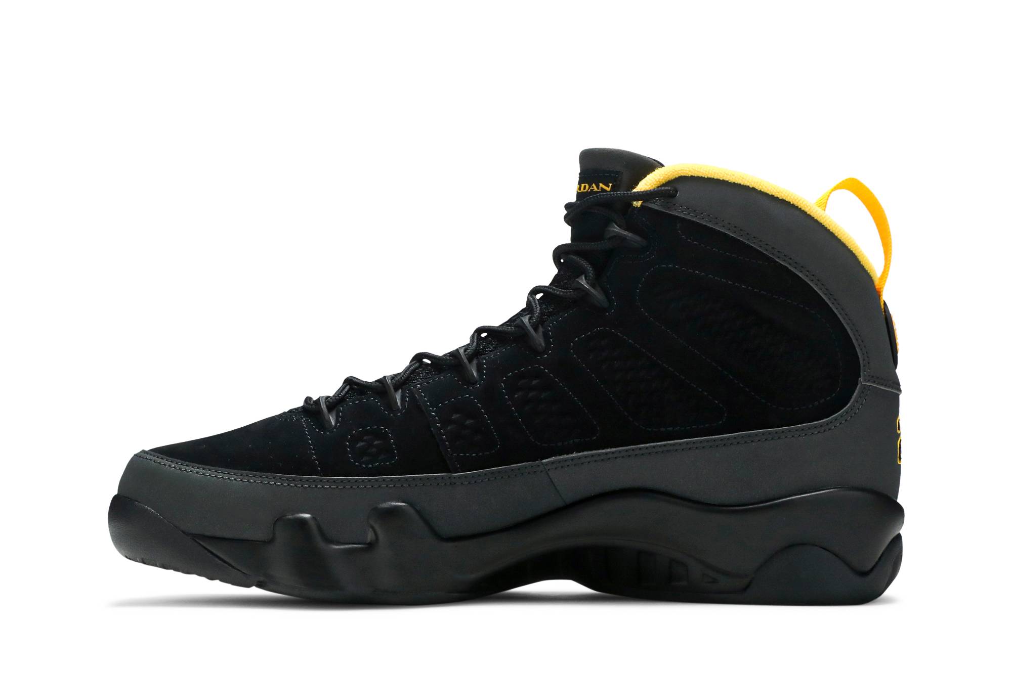Air Jordan 9 Retro ‘Dark Charcoal University Gold’ CT8019-070 - Image 3