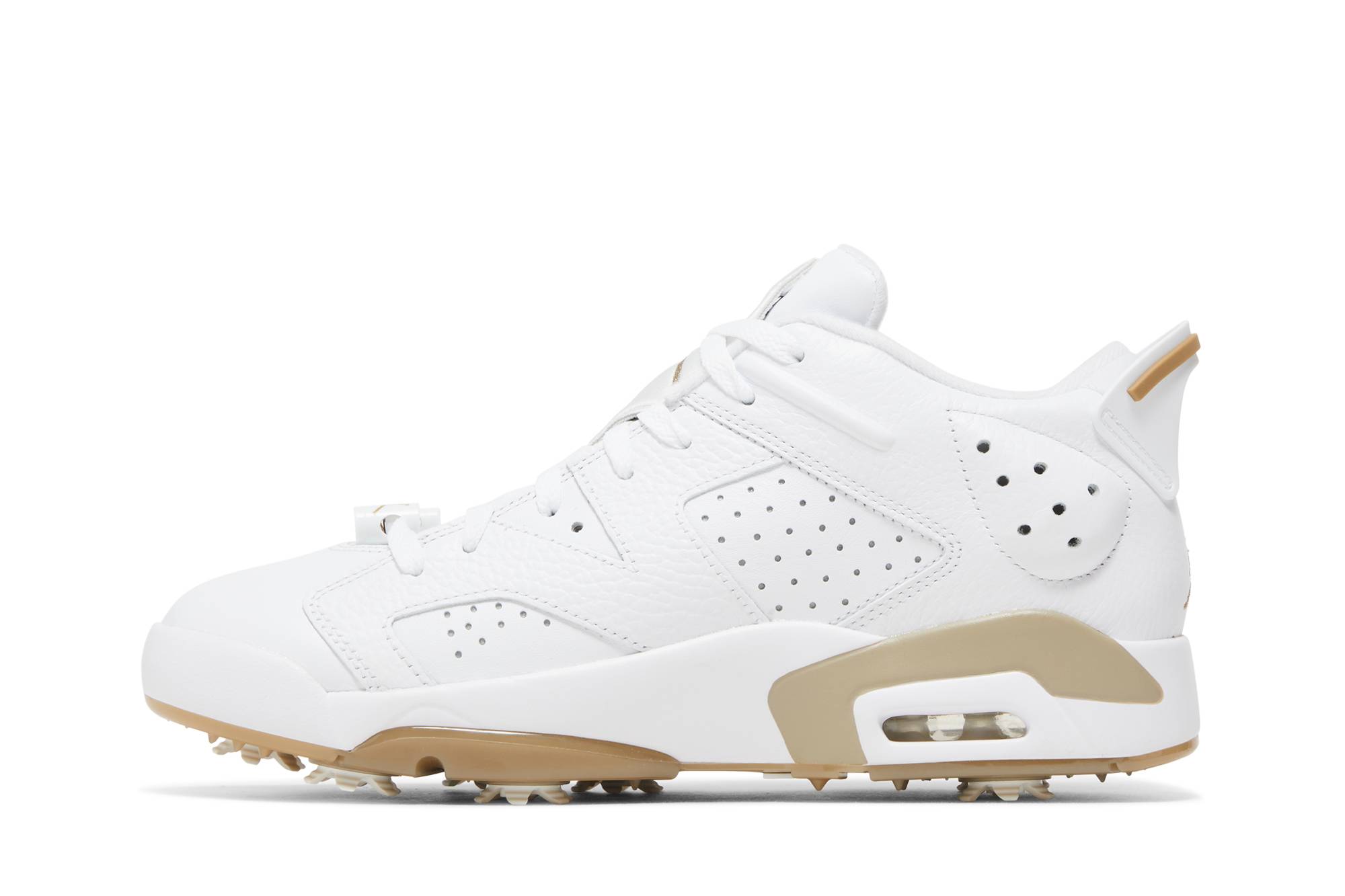 Air Jordan 6 Retro Low Golf ‘White Khaki’ DV1376-100 - Image 3