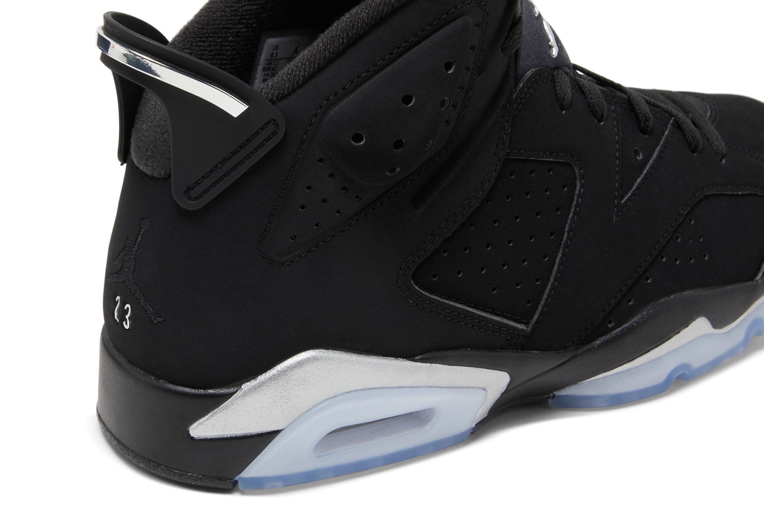 Air Jordan 6 Retro ‘Metallic Silver’ DX2836-001 W1O - Image 2