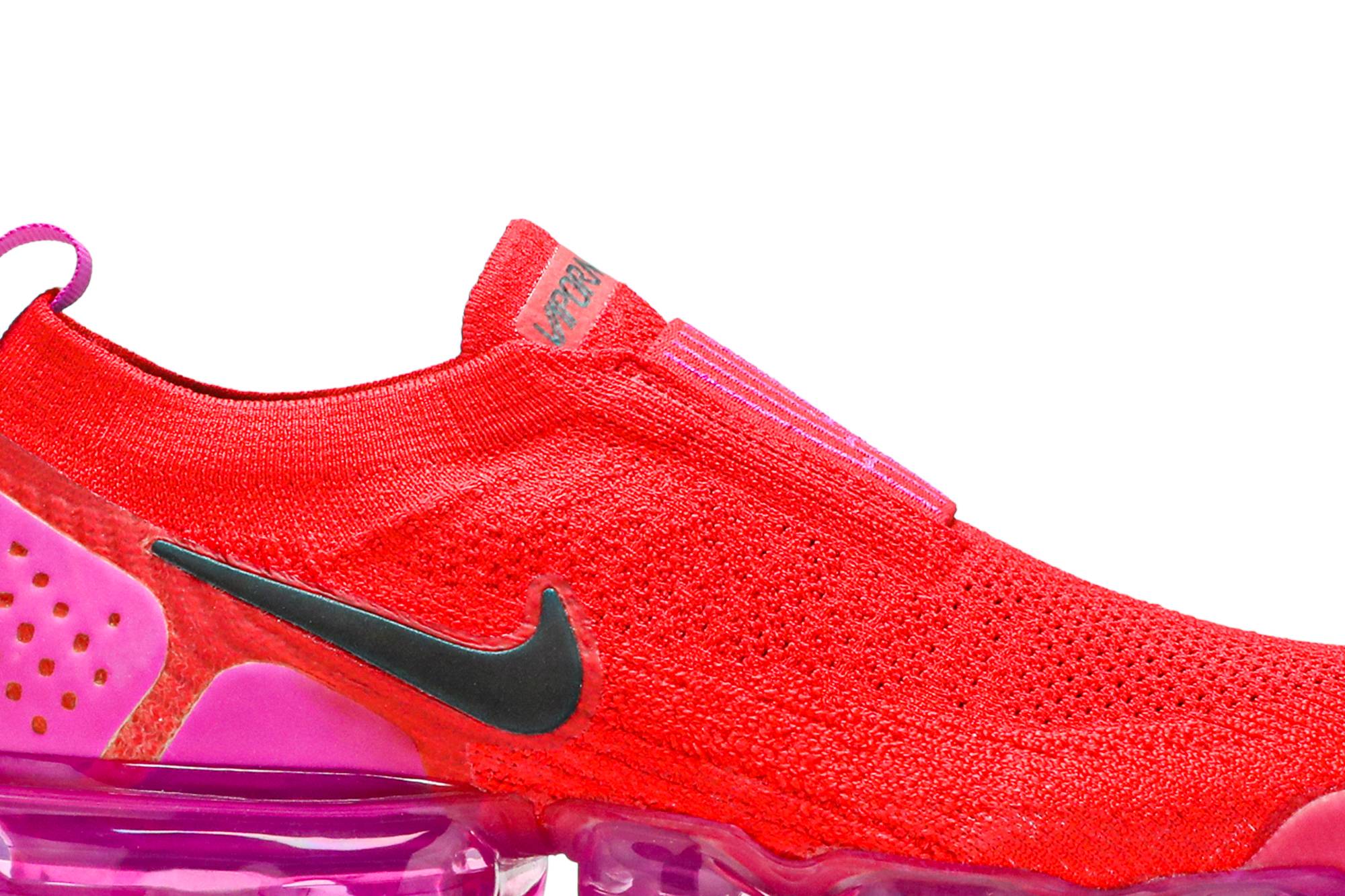 Nike Air VaporMax Moc 2 University Red Fuchsia Blast AJ6599-600 - Image 2