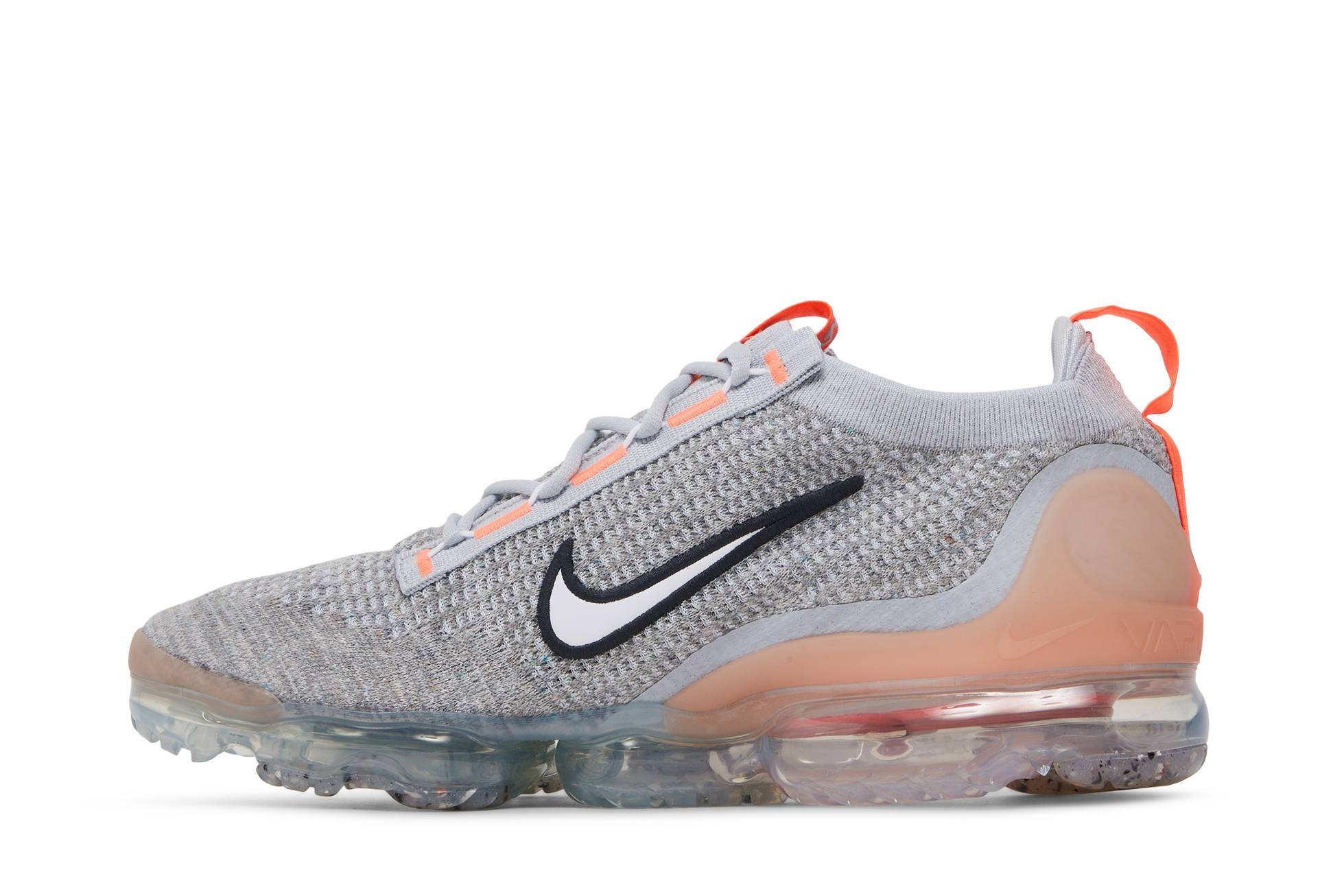Nike Air VaporMax Flyknit ‘Grey Fog Bright Mango’ 2021 DH4084-002 - Image 3