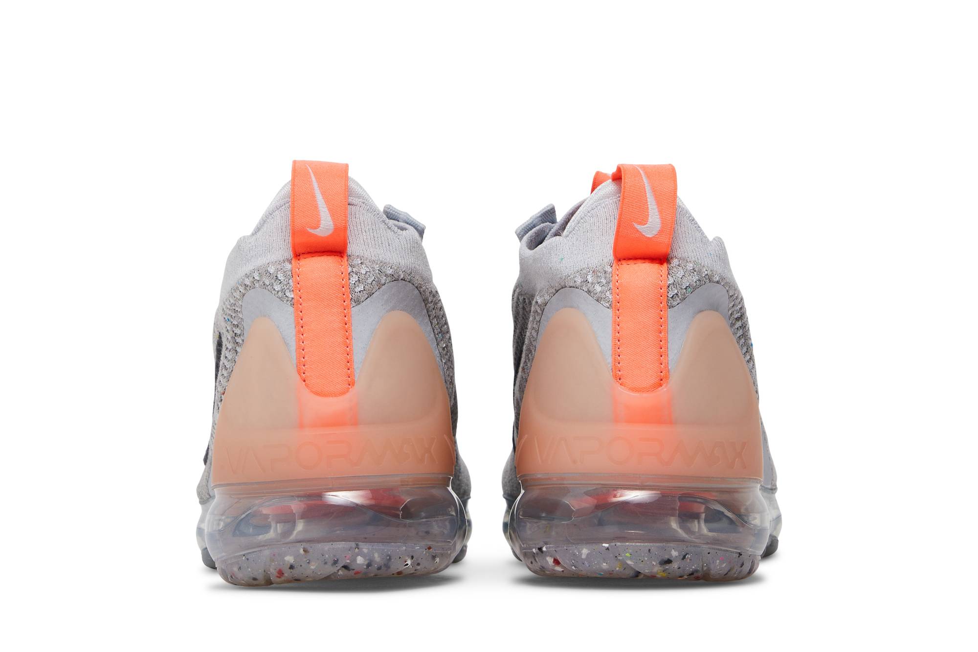 Nike Air VaporMax Flyknit ‘Grey Fog Bright Mango’ 2021 DH4084-002 - Image 6