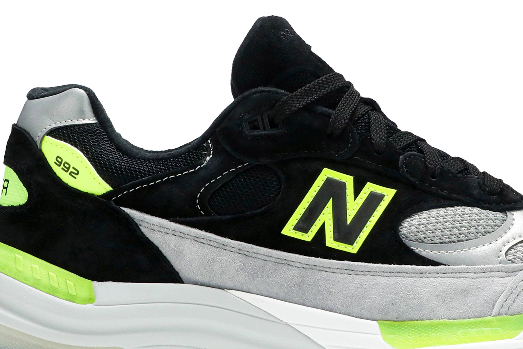 New Balance 992 Made In USA ‘Black Grey Volt’ M992TQ - Image 2