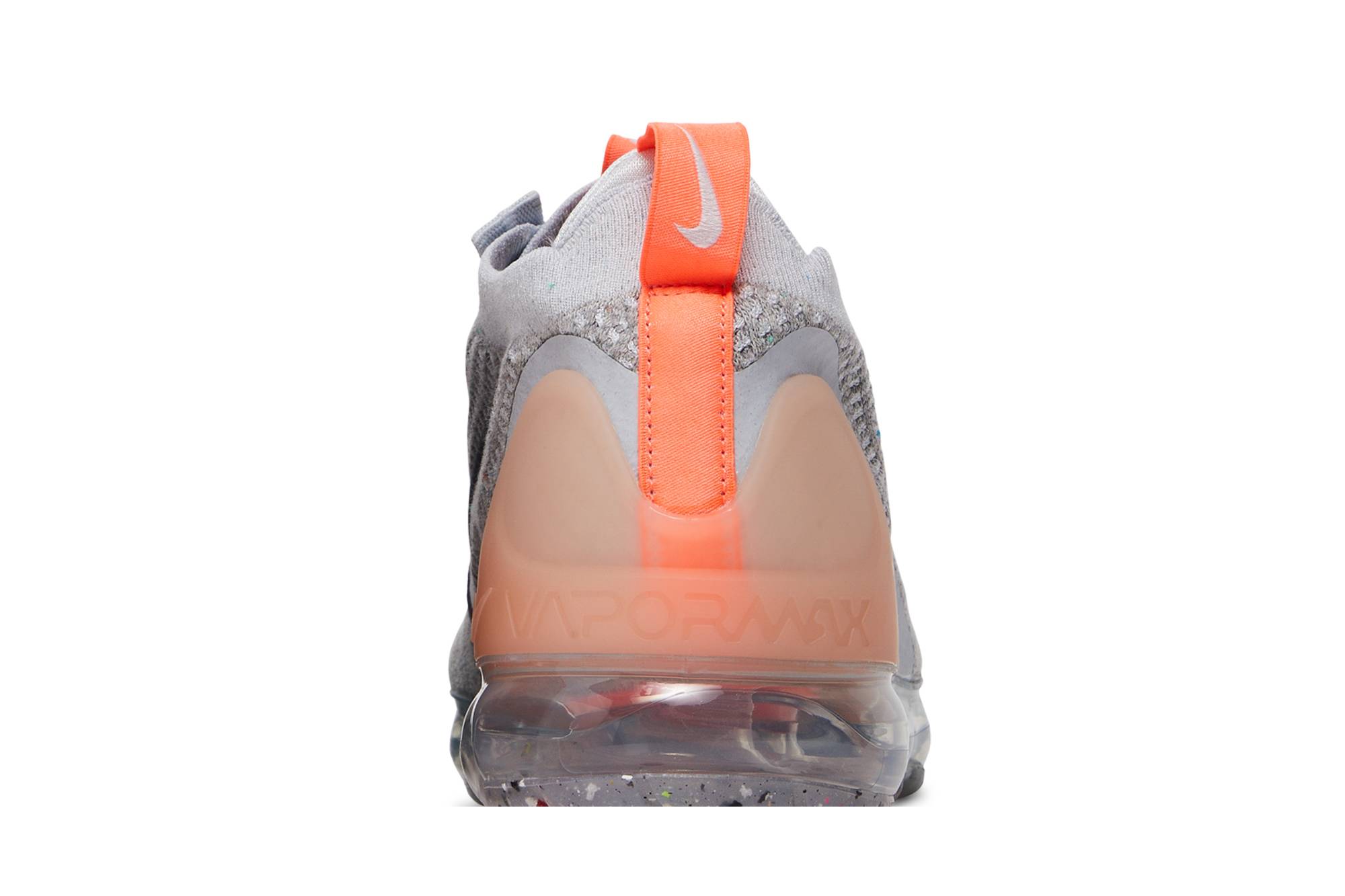 Nike Air VaporMax Flyknit ‘Grey Fog Bright Mango’ 2021 DH4084-002 - Image 7