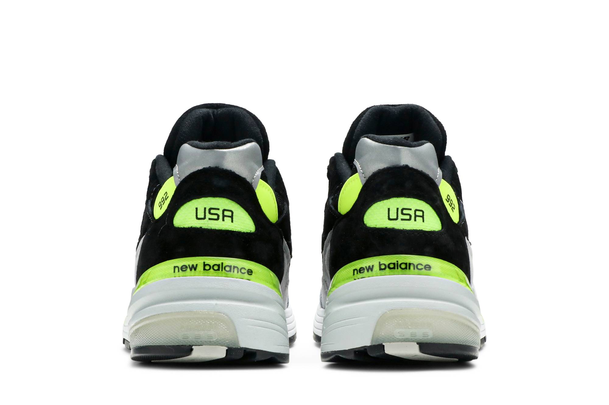 New Balance 992 Made In USA ‘Black Grey Volt’ M992TQ - Image 6