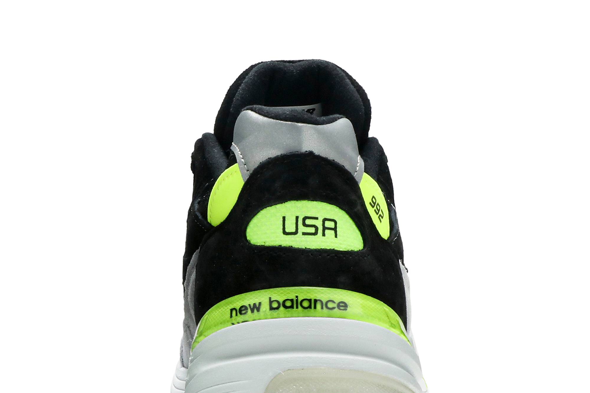 New Balance 992 Made In USA ‘Black Grey Volt’ M992TQ - Image 7