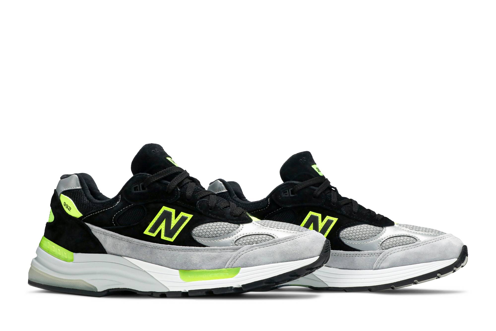 New Balance 992 Made In USA ‘Black Grey Volt’ M992TQ - Image 8