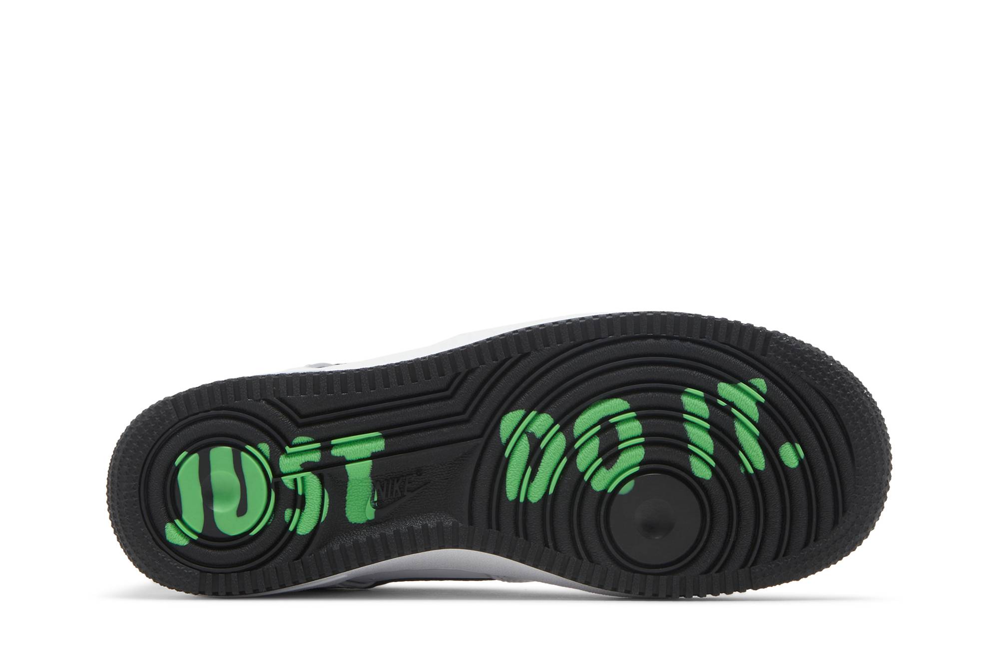 Nike Air Force 1 Low ’07 Just Do ItSnakeskin White Black DV1492-101 - Image 4