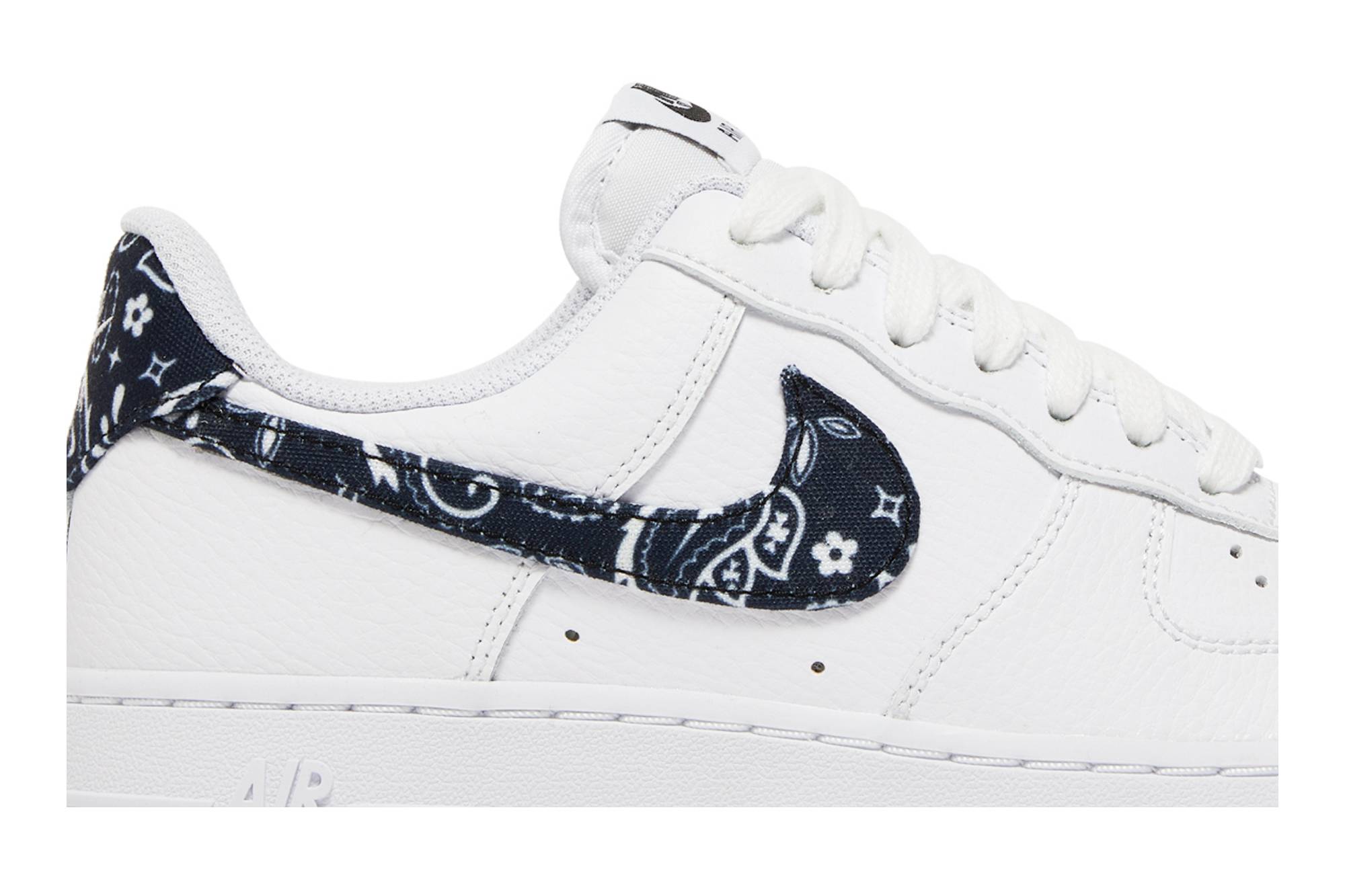 Nike Air Force 1 Low ’07 Essential ‘Black Paisley’ DH4406-101 - Image 2
