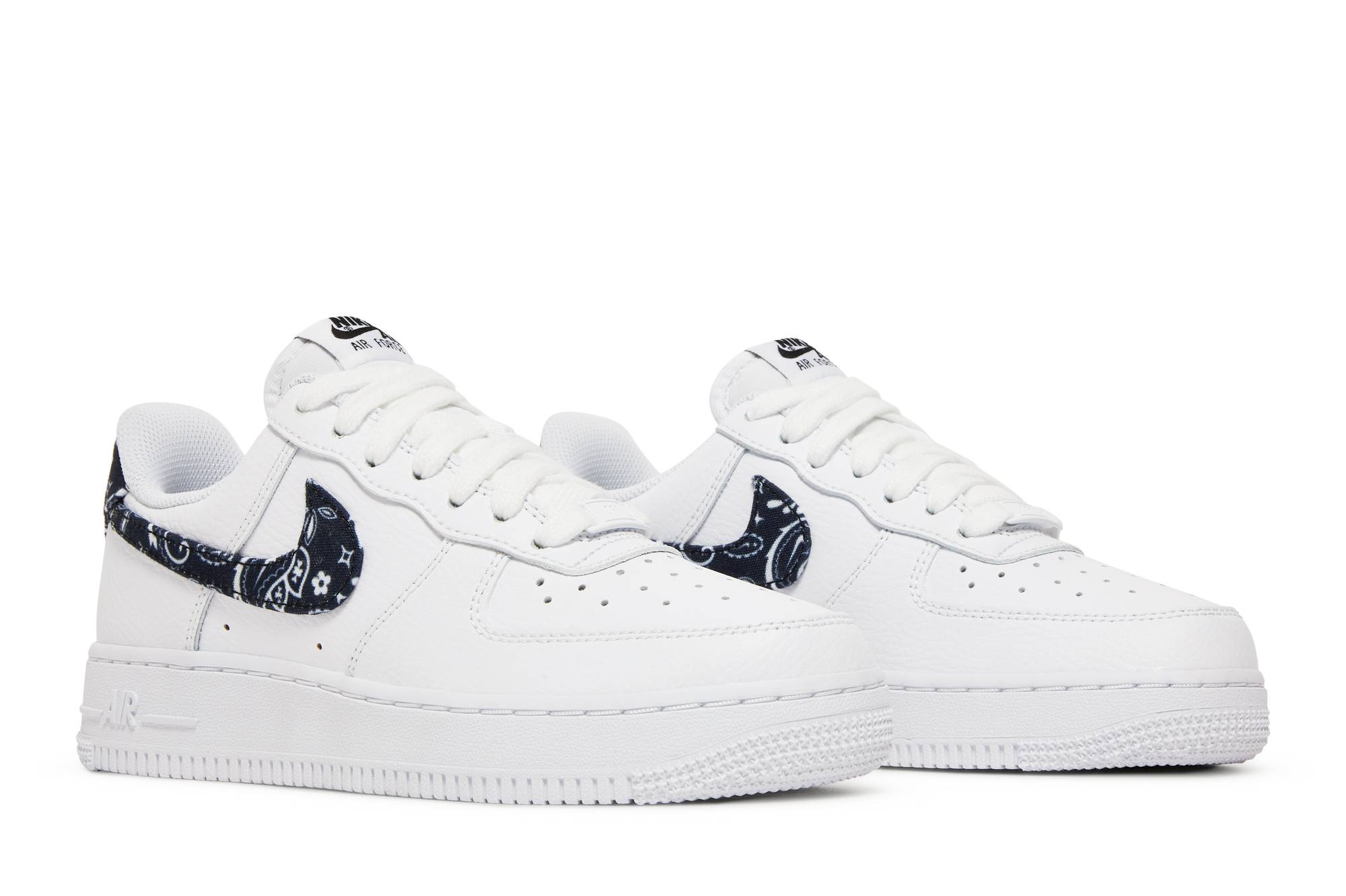 Nike Air Force 1 Low ’07 Essential ‘Black Paisley’ DH4406-101 - Image 8