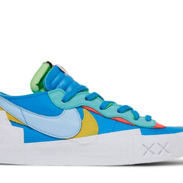 KAWS x sacai x Nike Blazer Low ‘Neptune Blue’ DM7901-400