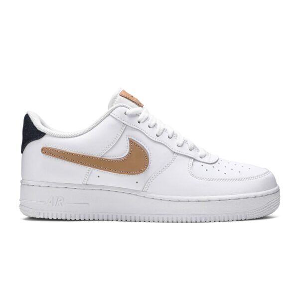 Nike Air Force 1 Low ’07 LV8 ‘Removable Swoosh – White Vachetta Tan’ CT2253-100